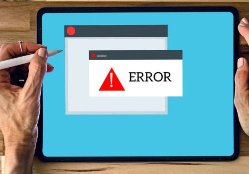 iPad-Pro-With-an-Apple-Pencil-Displaying-an-Error-Message iPad-Pro-With-an-Apple-Pencil-Displaying-an-Error-Message